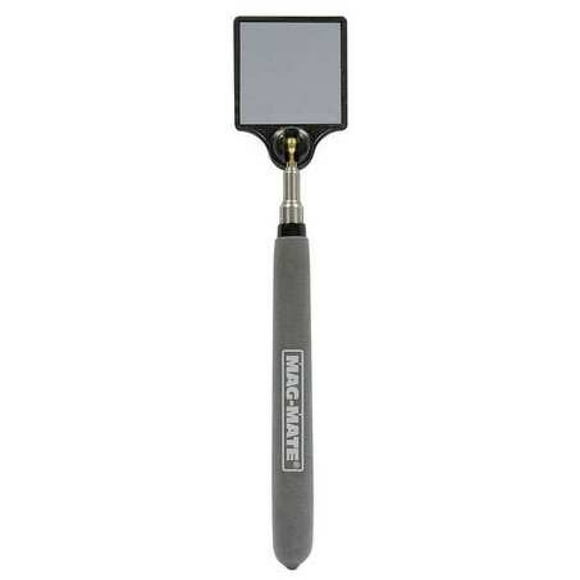 MAG-MATE IMS223 Telescoping Square Stainless Inspection Mirror, 35.5"