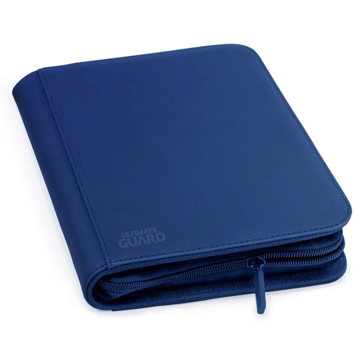 Ultimate Guard 4 Pocket Zipfolio Xenoskin Card Binder, Dark Blue