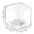 thumbnail image 3 of Vitrina De Béisbol De Golf Pantalla de caja de béisbol transparente acrílico transparente cuadrado a prueba de polvo para coleccionables Sywqhk Para Estrenar, 3 of 3