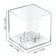 thumbnail image 4 of Caja Béisbol Transparente Con Pantalla Acrílica Cuadrada A Prueba Polvo para Coleccionables, 4 of 6