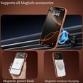 thumbnail image 4 of ELEHOLD Full Body Magnetic Case For iPhone 17 Pro Built-in Privacy Screen Protector, Shockproof Metal Frame Magnetic Ring Kickstand Anti-Scratch Protective Cover+Lens Protector,Blue, 4 of 8