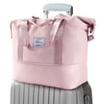 thumbnail image 1 of Bolsa de viaje Trifabricy, grande, impermeable, rosa, para mujer, 1 of 7