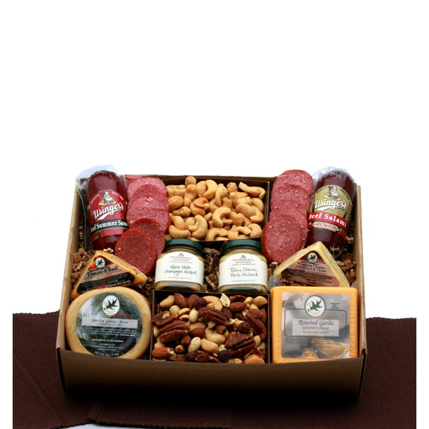 Savory Favorites Gift Box Meat and Cheese