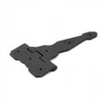 thumbnail image 7 of Renovators Supply T Strap Gate Hinges w/Hardware 6 1/2" Black Rust Resistant Cast Iron Flush Mount Heavy Duty Gate Hinges, 7 of 7