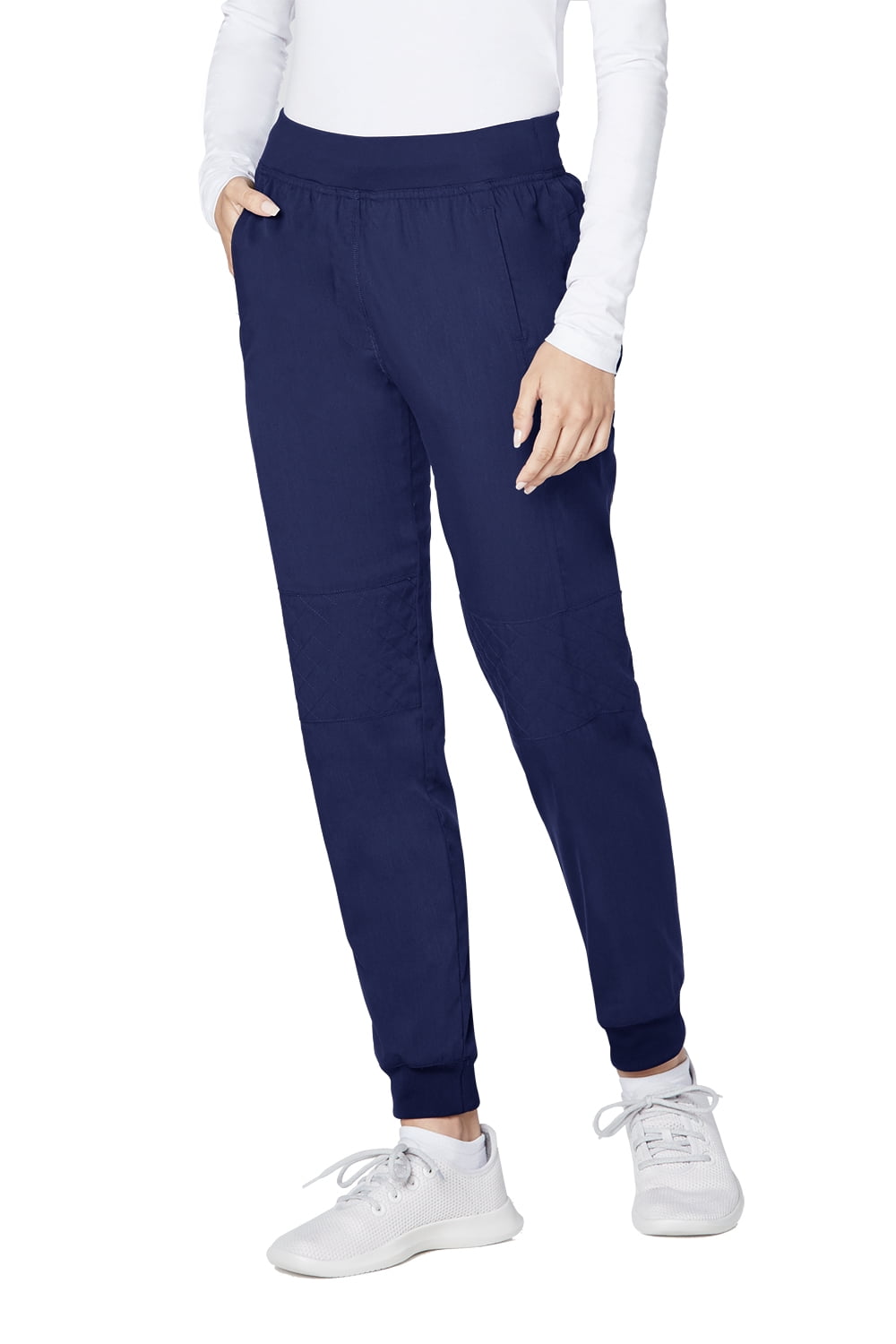 Adar - Adar Responsive Scrubs For Women - Quilted Jogger Scrub Pants ...