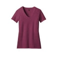 thumbnail image 3 of District Women's Perfect Blend V-Neck Tee. DM1190L, 3 of 4