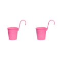 thumbnail image 1 of Inteprter Ventilación de línea fluida e hipoalergénica, decoración colgante para balcón, oficina y jardín, duradera y fácil de limpiar, Rosa 2Conjunto, 1 of 6