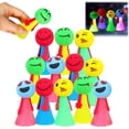thumbnail image 1 of 12 juguetes luminosos que rebotan, piñatas de elfo saltarinas para decoración de fiestas de cumpleaños, recuerdos de fiesta para niños pequeños, invitaciones para niños y niñas., 1 of 4