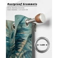 thumbnail image 6 of nqOlkjepod Outdoor Curtains for Patio Waterproof, Coastal Beach Tree Outdoor Privacy Panels Grommet, Vintage Tropical Palm Plant Blackout Outside Curtains for Porch/Cabana/Pergola 54"x84", 2 Panels, 6 of 8
