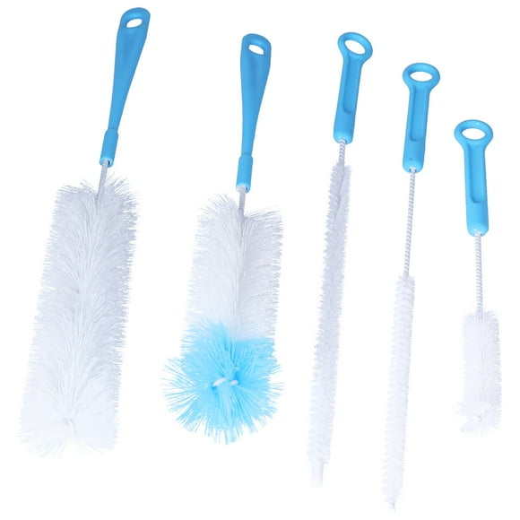 Cepillo para botella de leche, cepillo para botella de agua, 5 piezas, cepillo limpiador para botella de agua, limpiador de cepillo para botella, fiel a su promesa