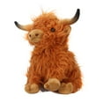 thumbnail image 4 of Muñeco De Peluche Suave, Bonito Y Realista Ganado Escocés De Las Tierras Altas, Juguete De Peluche Esponjoso Para Coche Para Dormitorio Para Regalos ANGGREK Otros, 4 of 8