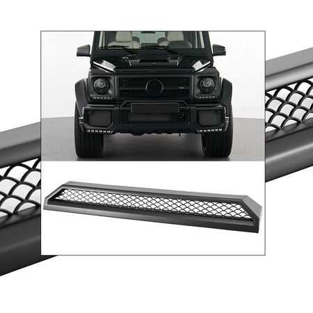 - Front Bumper Grille Upper Trim W463 G Class Mercedes Benz 13-17 G63 G65 B Style