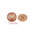 thumbnail image 5 of MOMOJIA 10Pcs Cloud Pattern Metal Buttons Sewing Closure For Sewing Craft Jackets Dress, 5 of 17