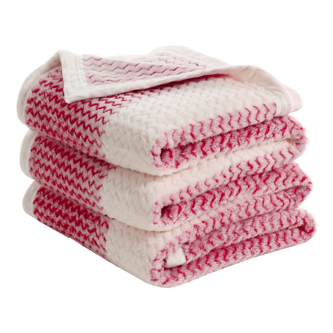 Plush Blanket Twin Soft Warm Throw Blankets for Bed Couch Sofa Red 150