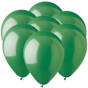 - Green 11 inch Latex Balloons (100 count)