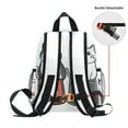 thumbnail image 5 of FORMRS Kids School Backpack with Front Zippered Pocket 12" Student Travel Daypack, Black Chubby Cat, 5 of 6