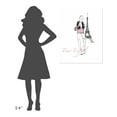 thumbnail image 4 of Global Gallery Avery Tillmon 'French Chic I Pink on White' Canvas Wall Art, 4 of 4