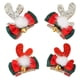 thumbnail image 5 of Cateissary De accesorios navideños para el cabello, diadema de fiesta de lentejuelas de Año Nuevo de dibujos animados, horquillas brillantes Kits de decoración para fiestas Plata, 5 of 6