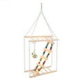 thumbnail image 4 of Juguete para mascotas, puente con escalera colgante para mascotas, juguete para pájaros, escalera para mascotas construida para el futuro, 4 of 8
