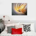 thumbnail image 5 of Nawypu Gold Abstract Art Wall Canvas Artwork for Walls Framed Wall Art for Living Room Home Decor Abstract Canvas Wall Art Print for Bedroom Office Wall Decor, 5 of 5