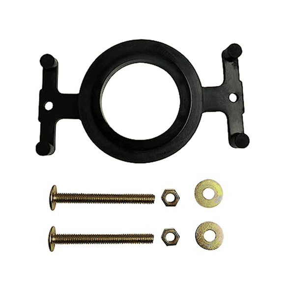 Toilet Tank Repair Parts Fits Most Toilets and Most Flush Valve Opening Toilet Tanks with Gaskets Solid Brass Kit