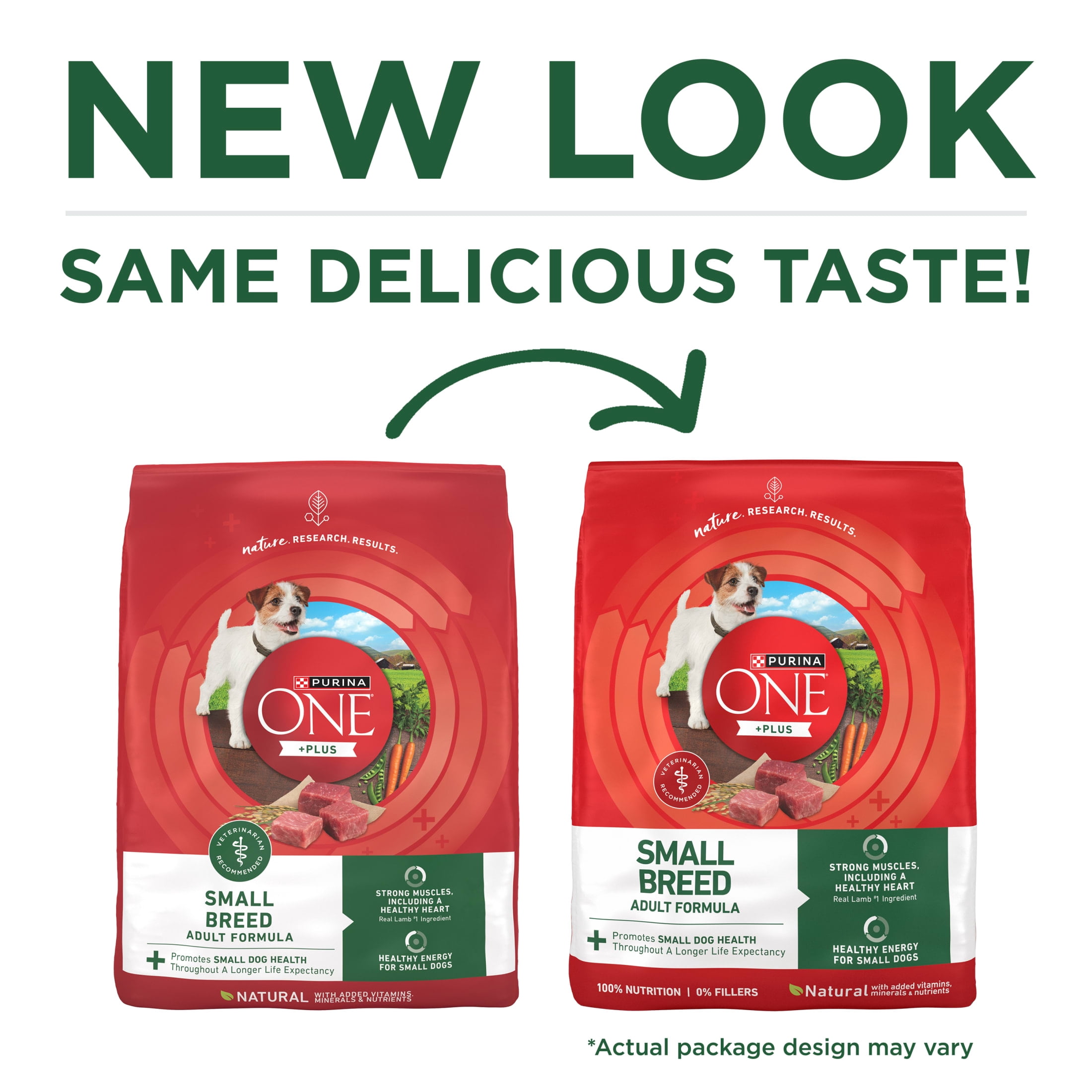 Purina ONE Plus Small Breed Lamb and Rice Formula Dry Dog Food, 3.8 lb.