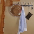 thumbnail image 2 of Durable Wall Coat Hanger, Anti-Tear & Anti-Sliding, Wall Mounted Rack For Towels, Robes, Mud Room, Bathroom Passages (2 Pack), 2 of 6
