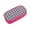 Pink, variant on Vsdgher Purple Floral Gingham Check Plaid Print Large Capacity Pencil Case Pouch with Zipper, Portable Aesthetic Big Capacity Pencil Cases Pen Office Travel Stationery Bag