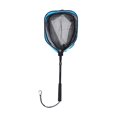 thumbnail image 2 of Fishing Mesh Net,Retractable Telescopic Fishing Landing Net Pole,Folding Floating Fish Net Foldable Collapsible,Catching Releasing Carp Freshwater Saltwater,Ponds Boat River 1 Section Blue, 2 of 8
