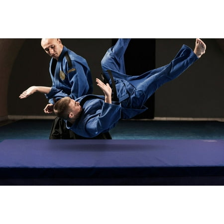 IncStores Landing Mat For Gymnastics, Martial Arts, Wrestling, MMA, Impact and Training Mat (4' x 8' x