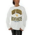 thumbnail image 2 of Women's Gameday Couture White West Virginia Mountaineers Midweight Oversized Long Sleeve T-Shirt, 2 of 5
