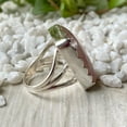 thumbnail image 4 of Rose Quartz Gemstone Ring, Statement Handcrafted Ring. made In 925 Sterling Silver. Boho Ring, Pink Stone Ring, Boho Jewelry Gift For Her,.., 4 of 4