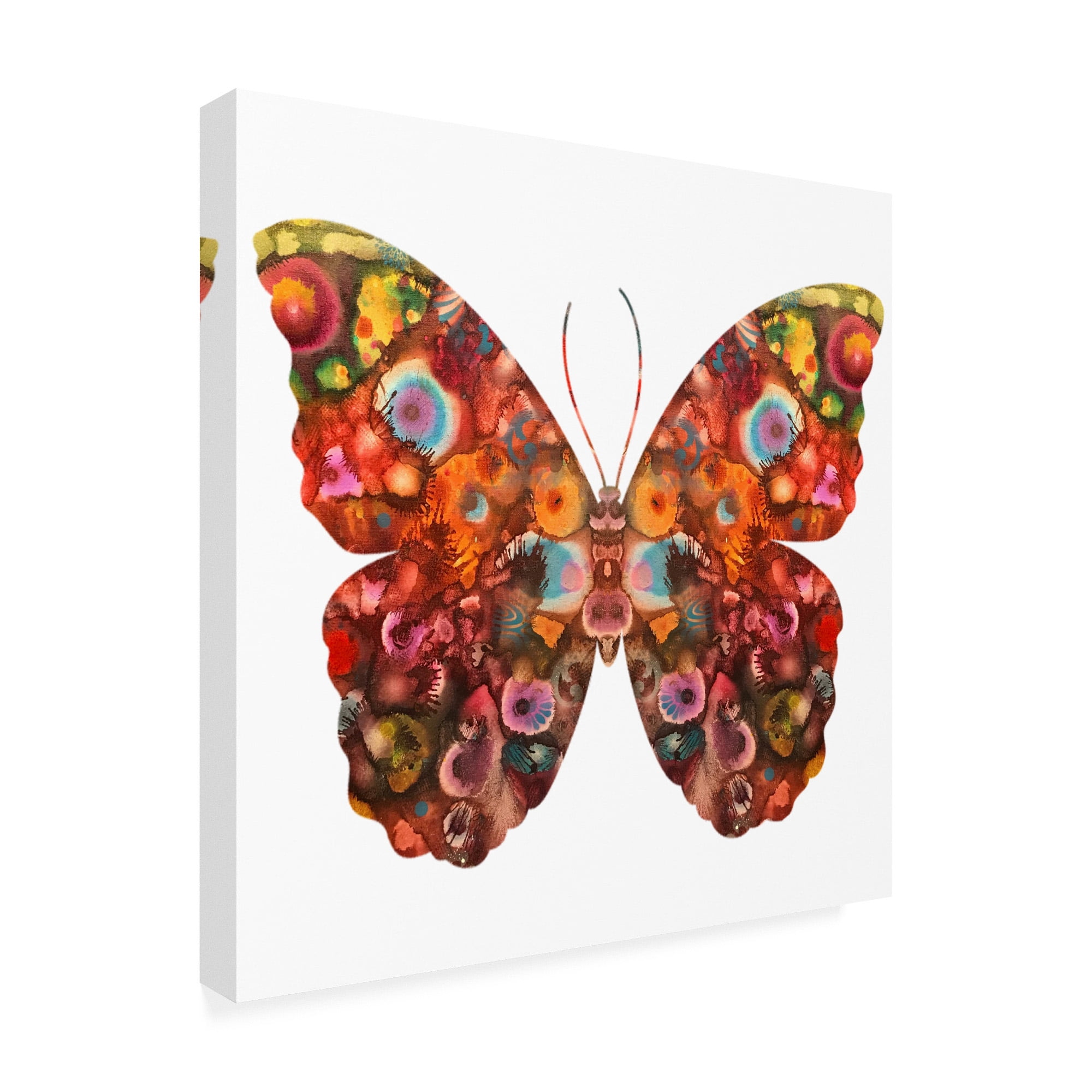 Trademark Fine Art 'Kamasi Butterfly' Canvas Art by Dean Russo
