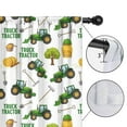 thumbnail image 4 of Blackout Kids Curtains,Cartoon Tractors Hay Bales White Pattern Childrens Insulated Curtains Set Of 2,Bedroom Essentials,Toddler Room Decor 42"x84", 4 of 5