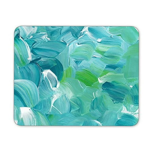 Turquoise blue oil paint texture Mouse Pad mouse mouse pad Mouse Pad Pad Office Mouse Pad Gaming