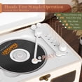 thumbnail image 3 of Caja de música portátil RetroBeat Time Vintage CD y reproductor de discos, 3 of 7