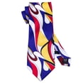 thumbnail image 7 of Barry.Wang Silk Ties for Men Designer Fun Necktie Clip Pocket Square Cufflinks Wedding Party Festival Multicoloured 5PC, 7 of 7
