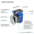 thumbnail image 3 of YTX14AHL Gel Replacement Battery for BatteryJack PM14AHL-BS-06, 3 of 6