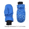 thumbnail image 2 of Bearachild 1 par de manoplas para niños, impermeables, de invierno, Unisex, cálidas, fáciles de combinar, portátiles, cómodas, diseño grueso para Suministros térmicos Azul Bearachild HA059230-02B, 2 of 5