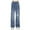 Blue, variant on Gibobby Girls Jeans Baggy Pants Wide Leg/Flare/Skinny Denim Ripped High Waisted Teen Clothes Casual Kids Big Girls Bootcut Denim Pants(Blue,4-5 Years)