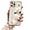 White, variant on Compatible with iPhone Case,Cute Lovely Heart Pattern Plush Wristband Strap Bracelet Chain Electroplated Bumper Soft Shockproof Cover Phone Case (White,iPhone 12 Pro Max)