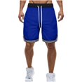 thumbnail image 2 of cllios Men's Active Shorts 5 inches Athletic Gym Shorts Big and Tall Outdoor Quick Dry Lightweight Sports Running Shorts with Pockets, 2 of 4