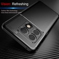 thumbnail image 4 of Case Compatible with OnePlus 10 Pro,Slim Shockproof Soft TPU Protective Shell Cover Dustproof Shockproof Silica Nice Touch Felling Simple Style for OnePlus 10 Pro (Black), 4 of 9