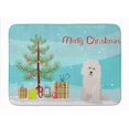 thumbnail image 1 of Carolines Treasures CK3492RUG Bolognese Christmas Tree Machine Washable Memory Foam Mat, 1 of 4
