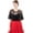 Black, variant on Women's Floral Lace Scarf Shawl Wedding Bridal Cape Shoulder Covers