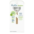 thumbnail image 7 of Schick Intuition Bamboo 3-Blade Womens Razor Handle Plus 3 Razor Cartridge Refills, Made With Renewable Bamboo, Smooth Shave, 7 of 7