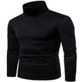 thumbnail image 4 of PENGXIANG Mens Winter Thermal Turtle Neck Pullover Stretch Basic Thick T Shirt, 4 of 6