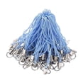 thumbnail image 4 of 100 piezas de correas de anillo para teléfono, abalorios de lazo, bricolaje, reutilizables, para manualidades, teléfono móvil Azul, 4 of 9