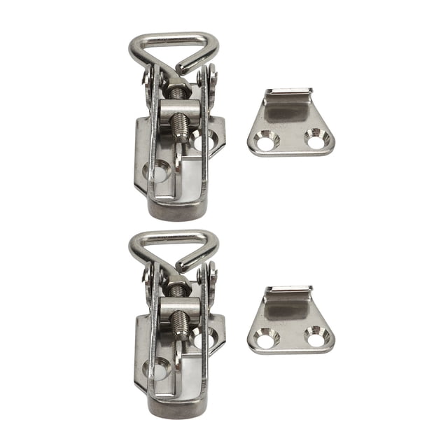 Boat Anti Rattle Latch, Tight Fixation Polished Hatch Locker Fasteners Clamp 304 Stainless Steel For Yachts