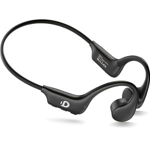 Bone Conduction Headphones, Wireless Bluetooth Open-Ear Sports Headphones with Mic